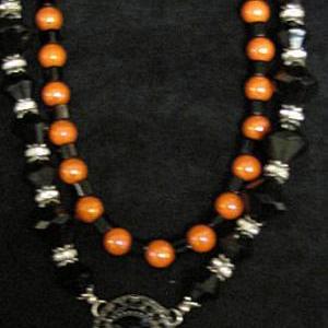 Halloween Double Strand Necklace